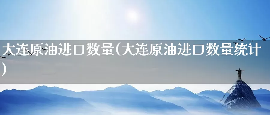 大连原油进口数量(大连原油进口数量统计)_https://www.qinyueyuan.com_国际期货直播_第1张